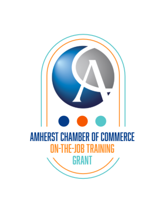 Amherst Chamber of Commerce grant program logo